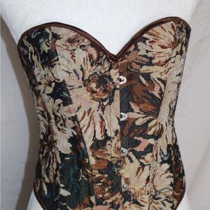 Floral Tapestry Corset